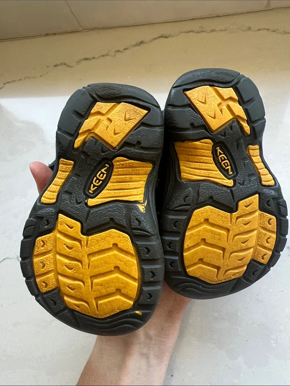 Keen Kids Navy Blue Closed-Toe Outdoor Sandals